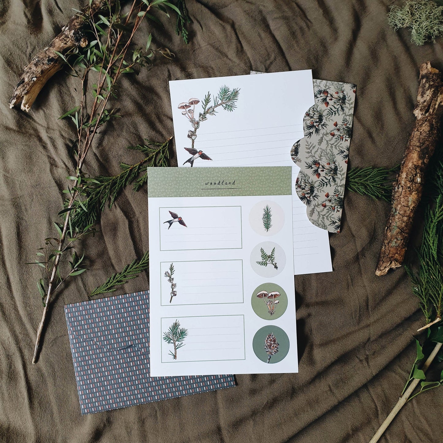 Woodland Letter Writing Set