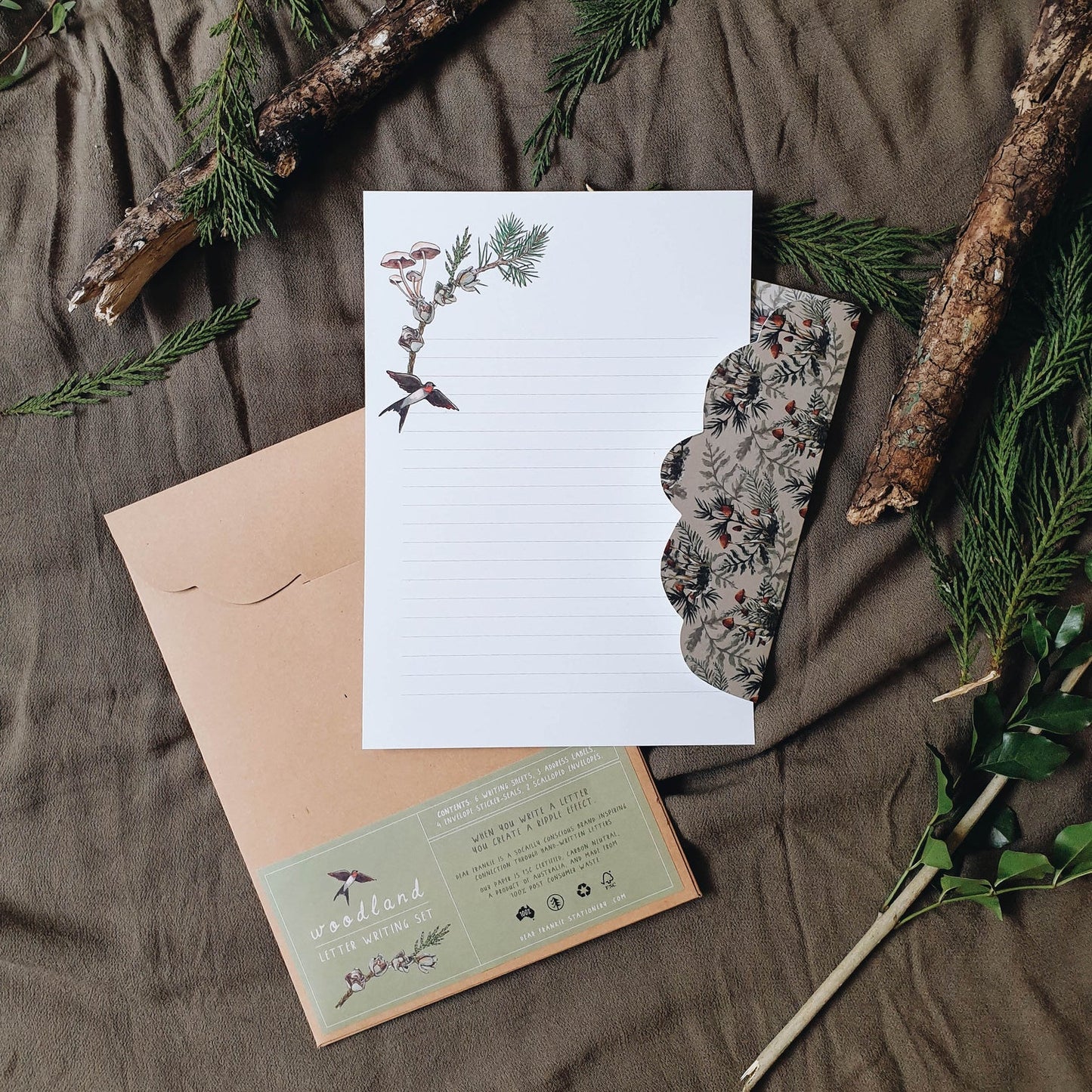 Woodland Letter Writing Set
