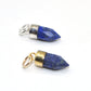 Natural Lapis Lazuli Hand-Cut Stone Pendant