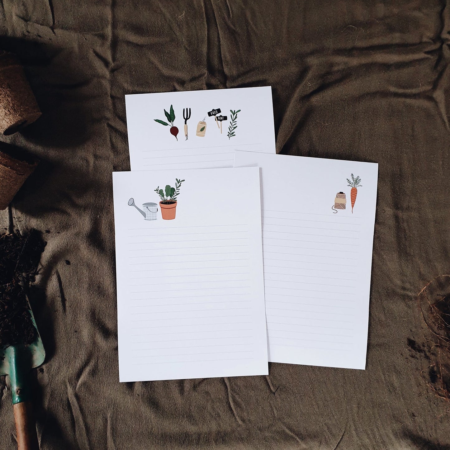 Gardening Letter Writing Set