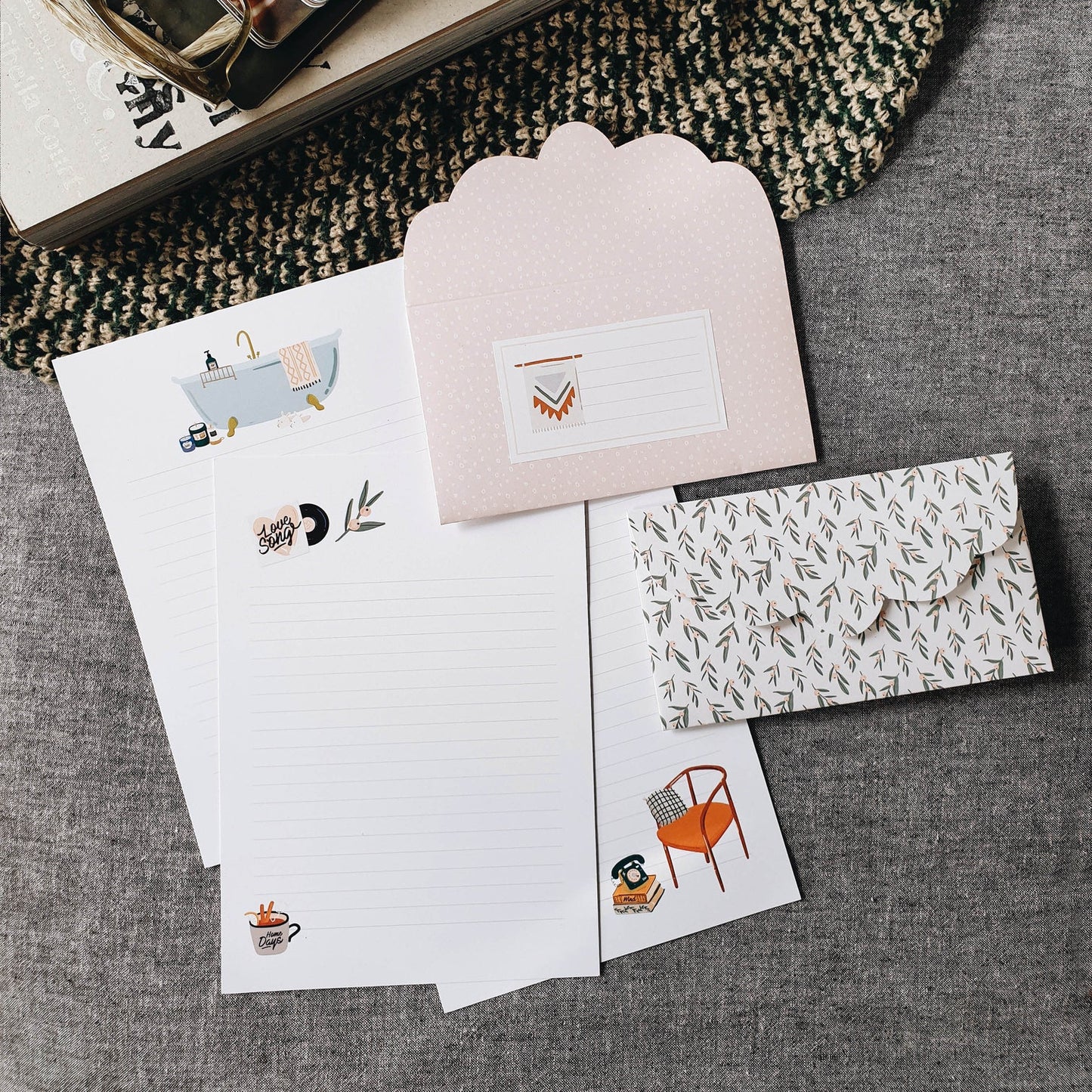 Home Letter Writing Set