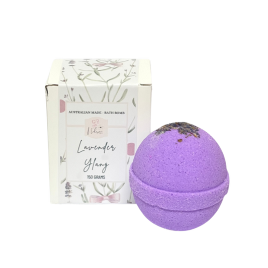 Lavender Ylang - Round Bath Bomb 130G